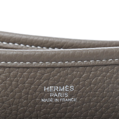 Hermes Taurillon Clemence Evelyne III PM Etoupe 5 of 9