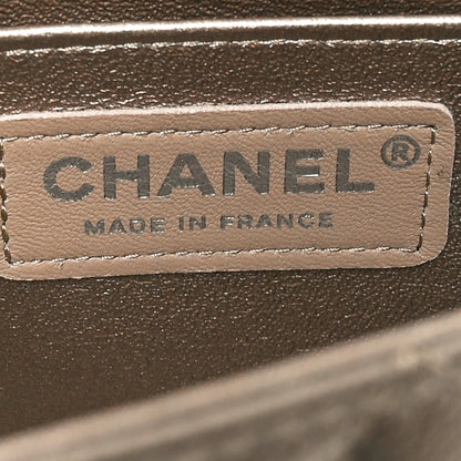 Chanel Iridescent Caviar Quilted Mini Rectangular Flap Bronze 6 of 10