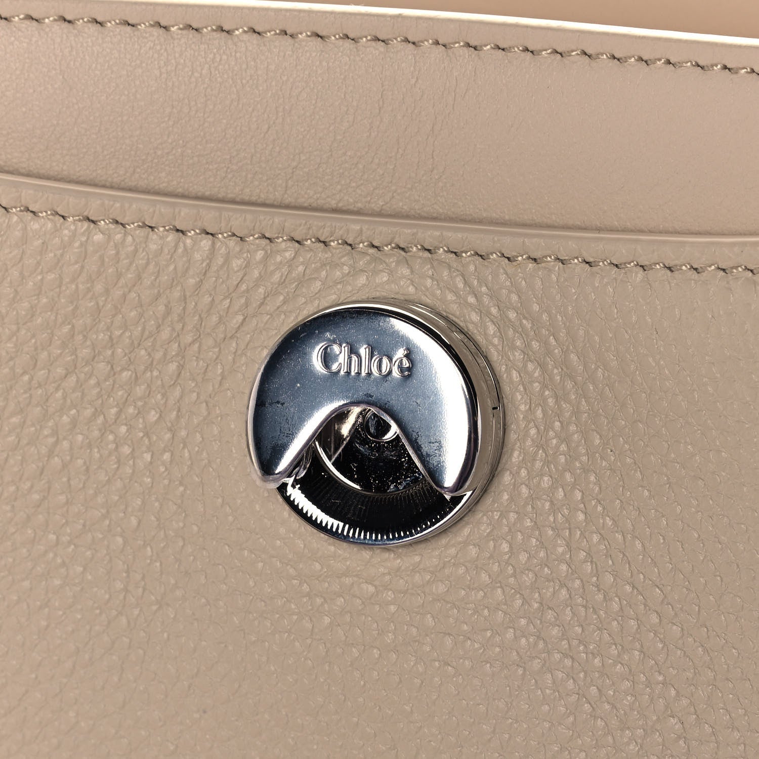 Chloe Calfskin Mini Tess Day Bag Sweet Beige 9 of 16