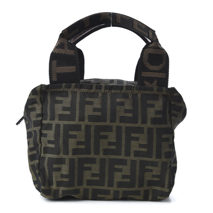 Fendi Fabric FF 1925 Mini Cosmetic Bag Tobacco 1 of 9