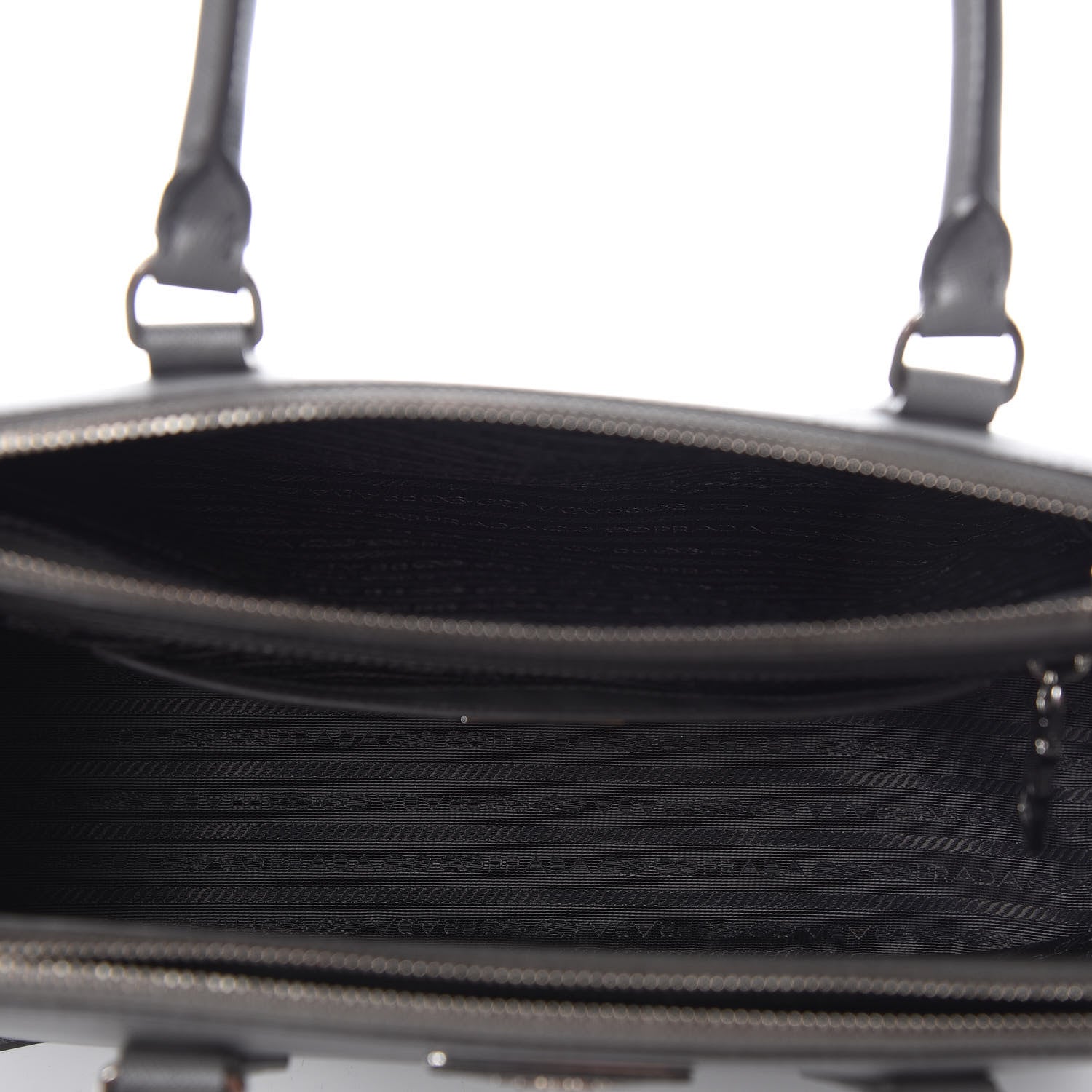 Prada Saffiano Lux Large Galleria Double Zip Tote Marmo 5 of 9