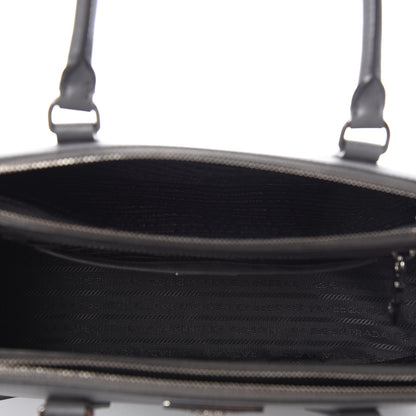 Prada Saffiano Lux Large Galleria Double Zip Tote Marmo 5 of 9