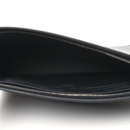 Louis Vuitton Taiga Pochette Voyage MM Black 5 of 9