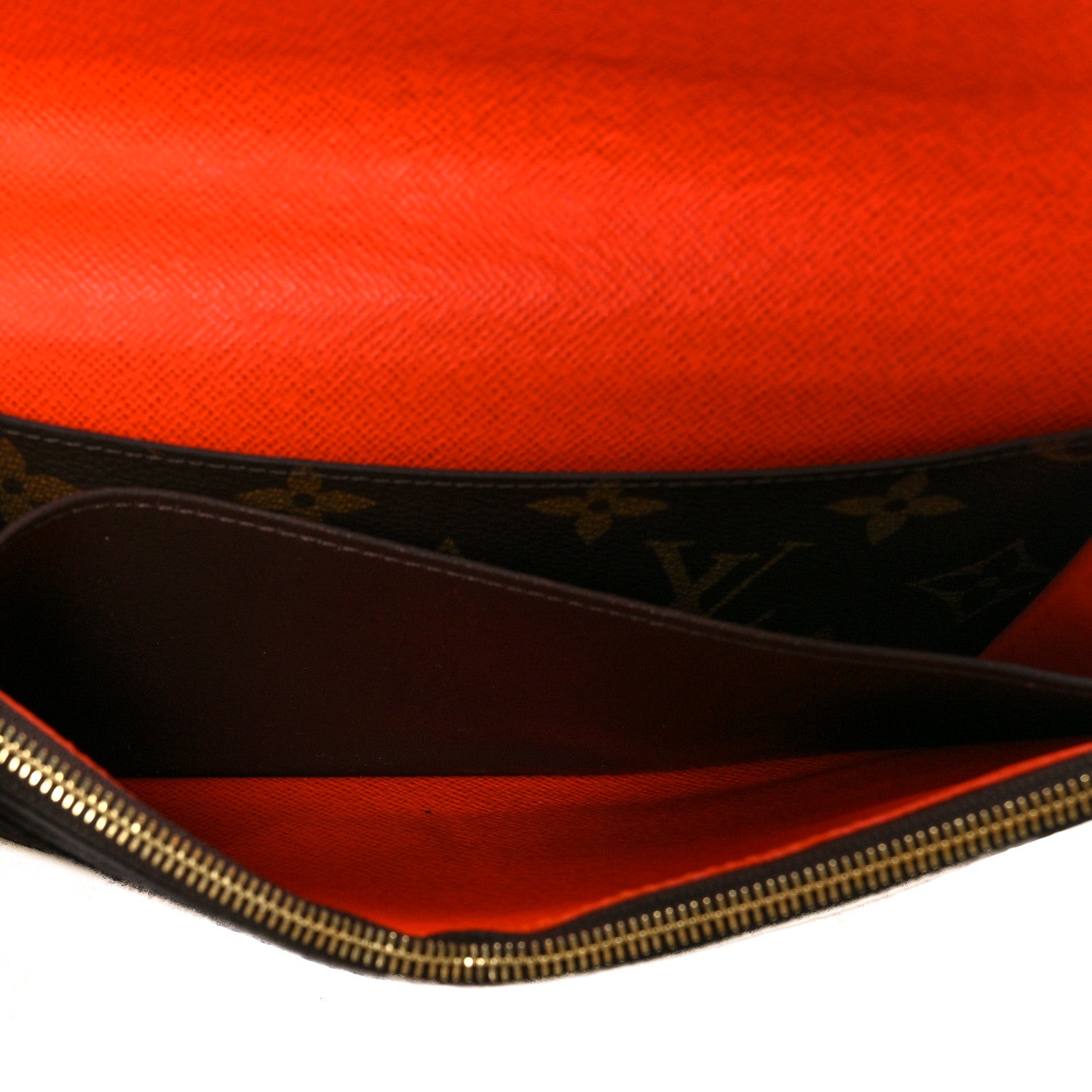 Louis Vuitton Monogram Emilie Wallet Poppy 6 of 10