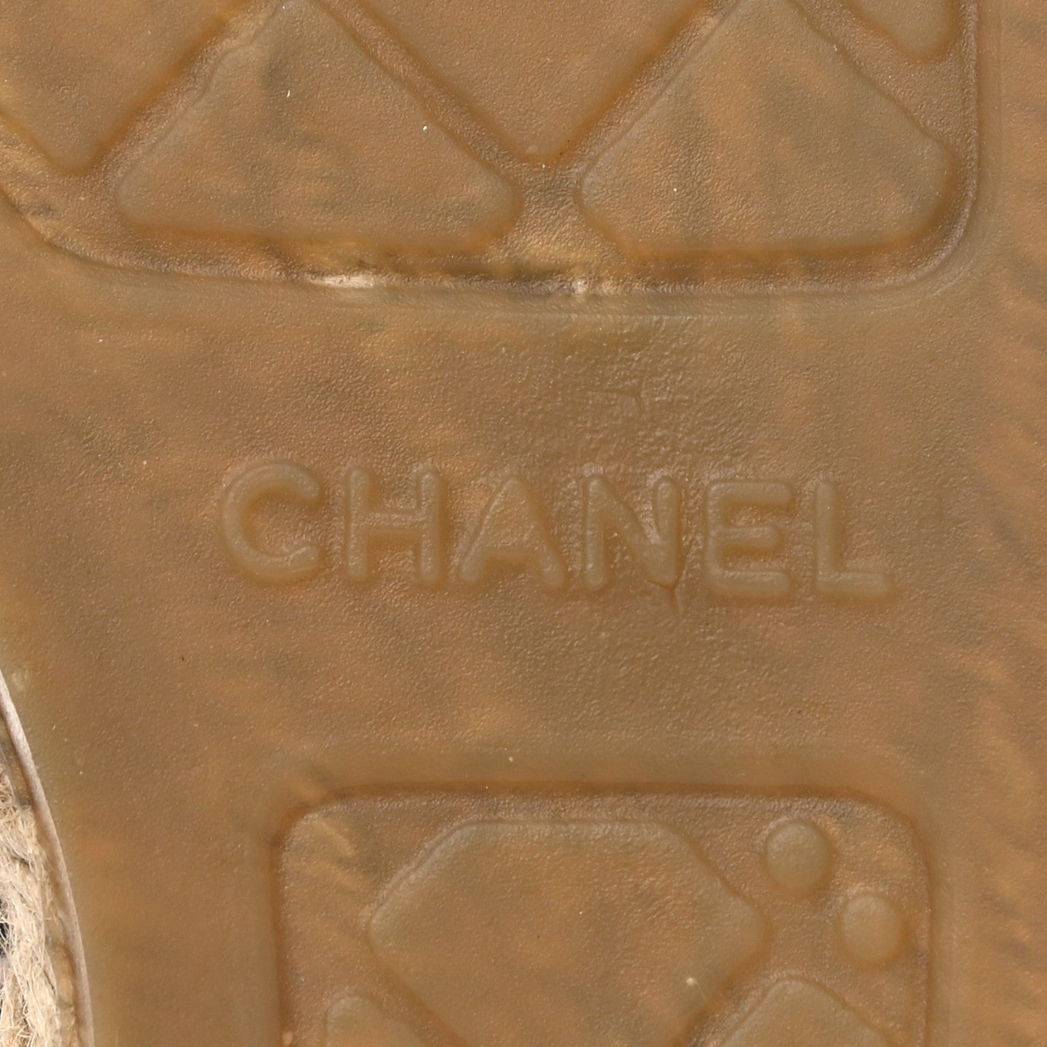 Chanel Lambskin CC Espadrilles 41 Black 6 of 9