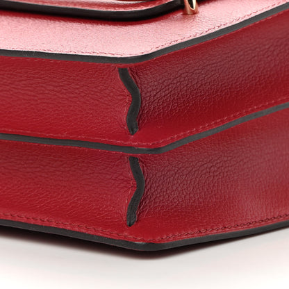 Hermes Evercolor Mini Sac Roulis Rouge Grenat 10 of 14