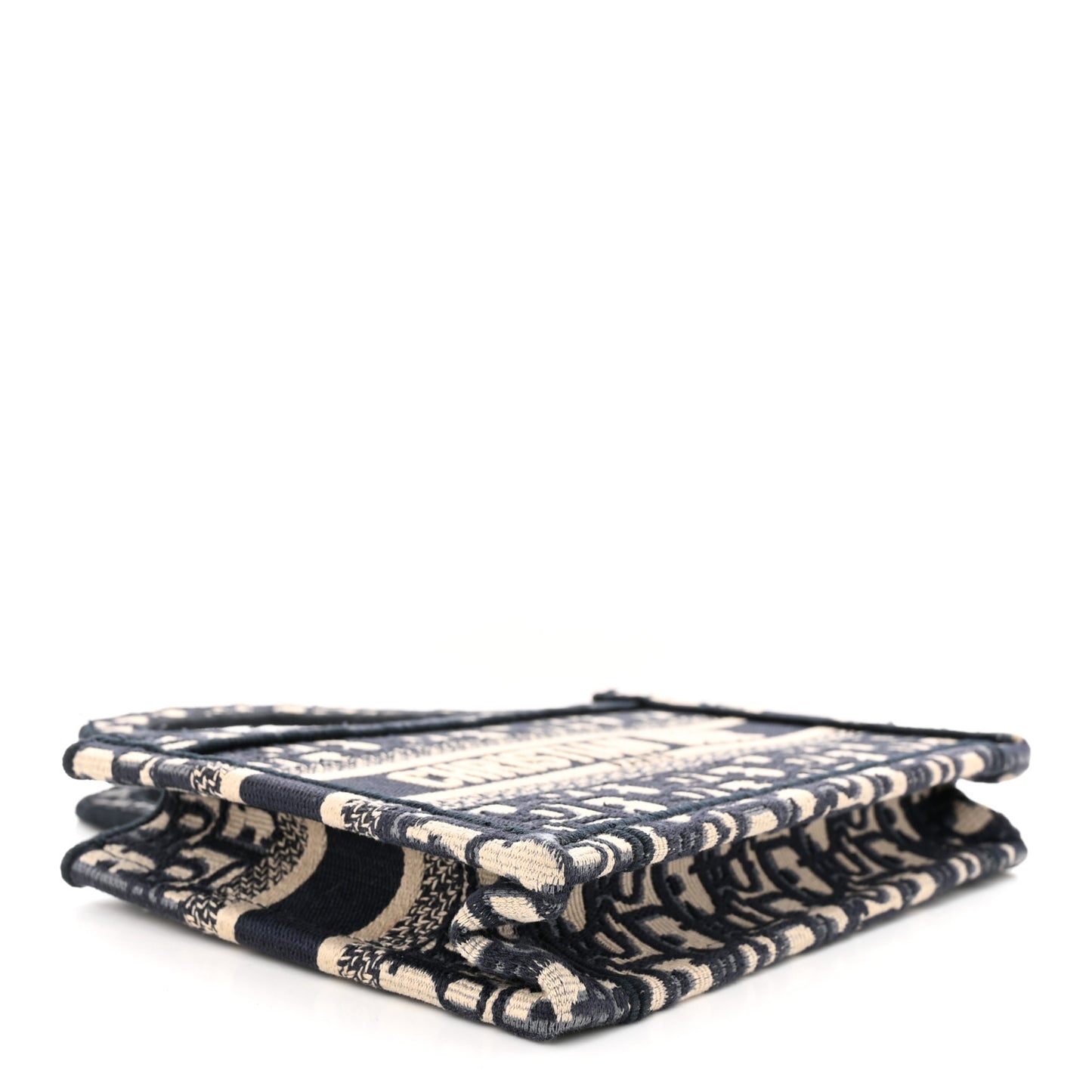 Oblique Mini Book Tote Blue Multicolor