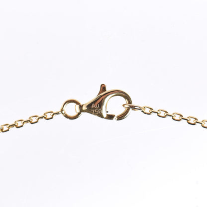 Van Cleef & Arpels 18K Yellow Gold Turquoise Vintage Alhambra Pendant Necklace 5 of 7
