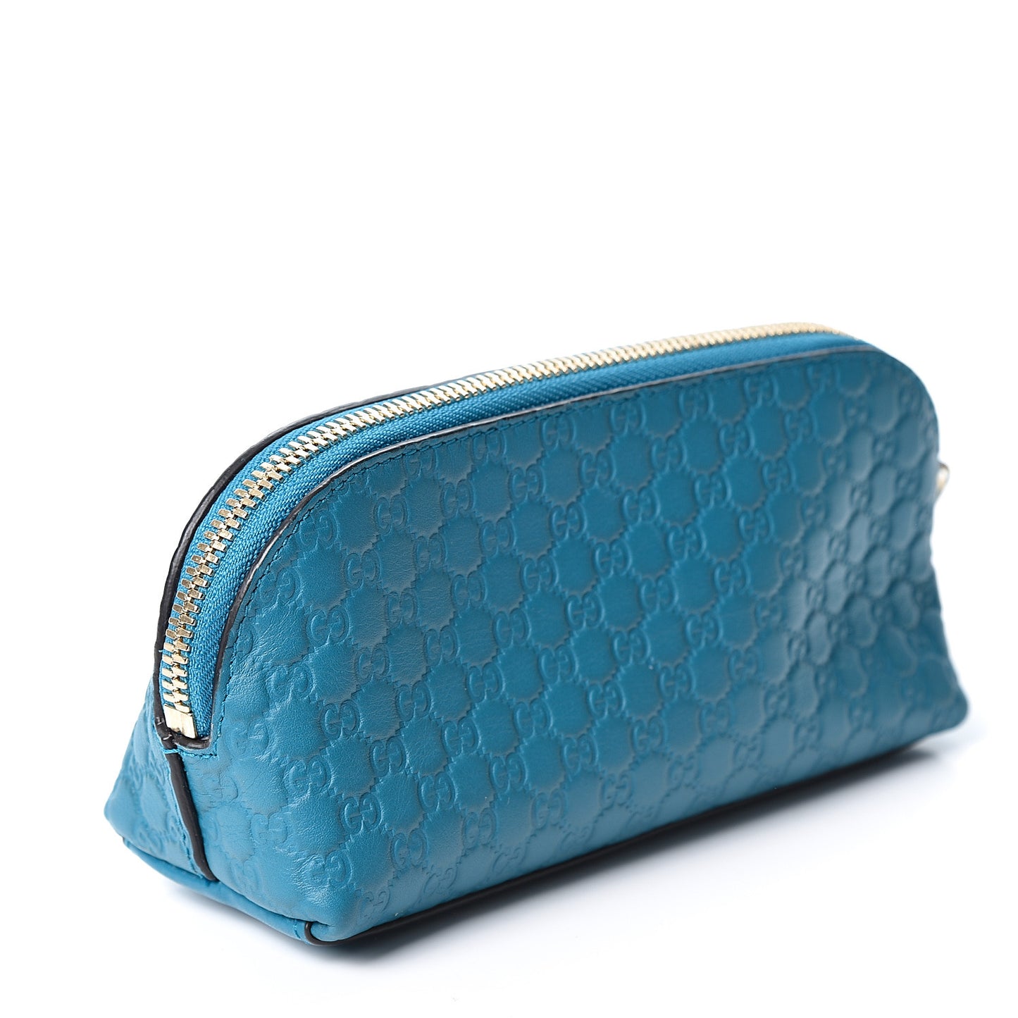 Soft Microguccissima Cosmetic Case Deep Cobalt