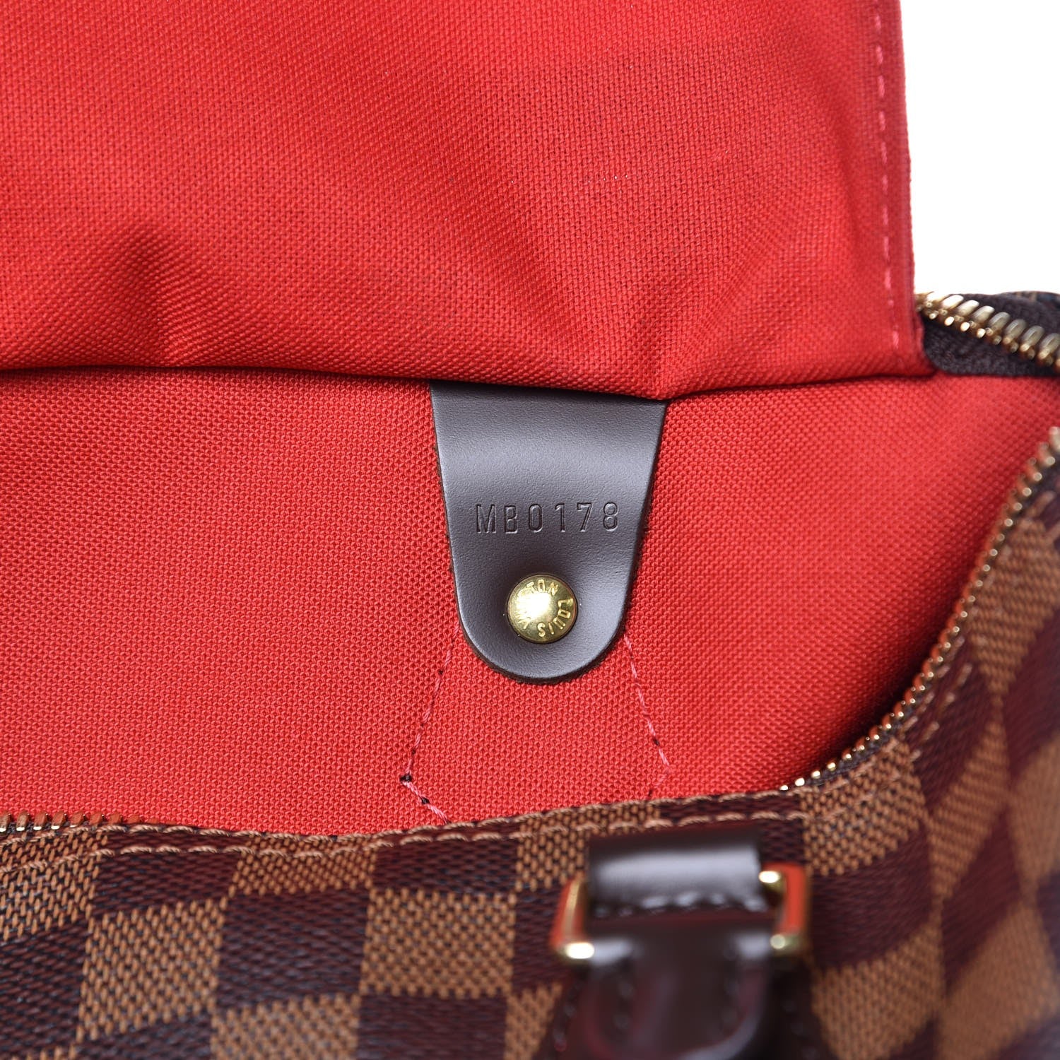 Louis Vuitton Damier Ebene Speedy Bandouliere 30 7 of 10
