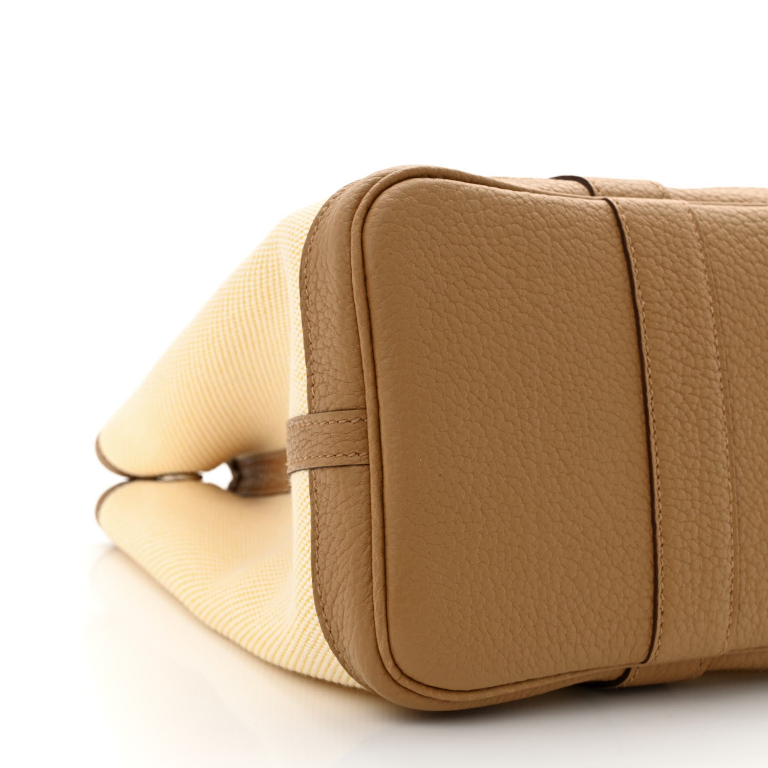 Hermes Twill H Negonda Garden Party 30 TPM Ecru Jaune De Naples Biscuit 9 of 11