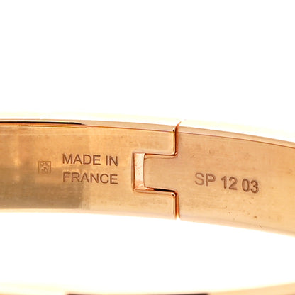 Hermes Enamel Printed Hermes Flagship Mini Clic Kelly Bracelet PM Jasmin 4 of 5