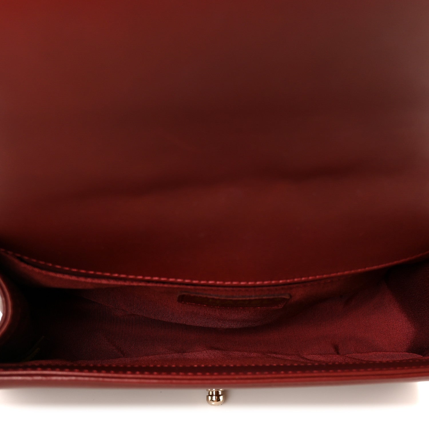 Chanel Lambskin Quilted Medium Boy Flap Burgundy 5 of 10