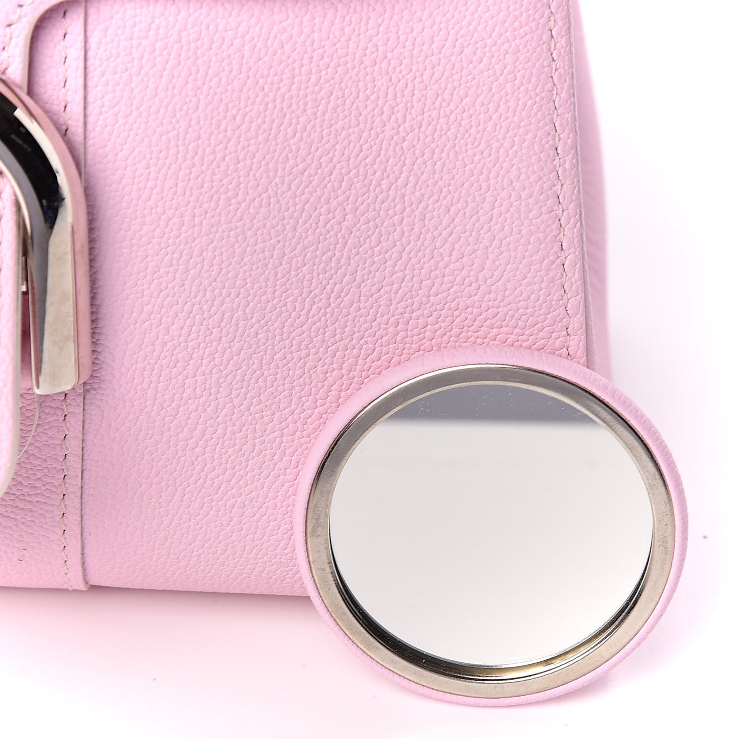 Grained Calfskin Mini Brillant Satchel Nakuru