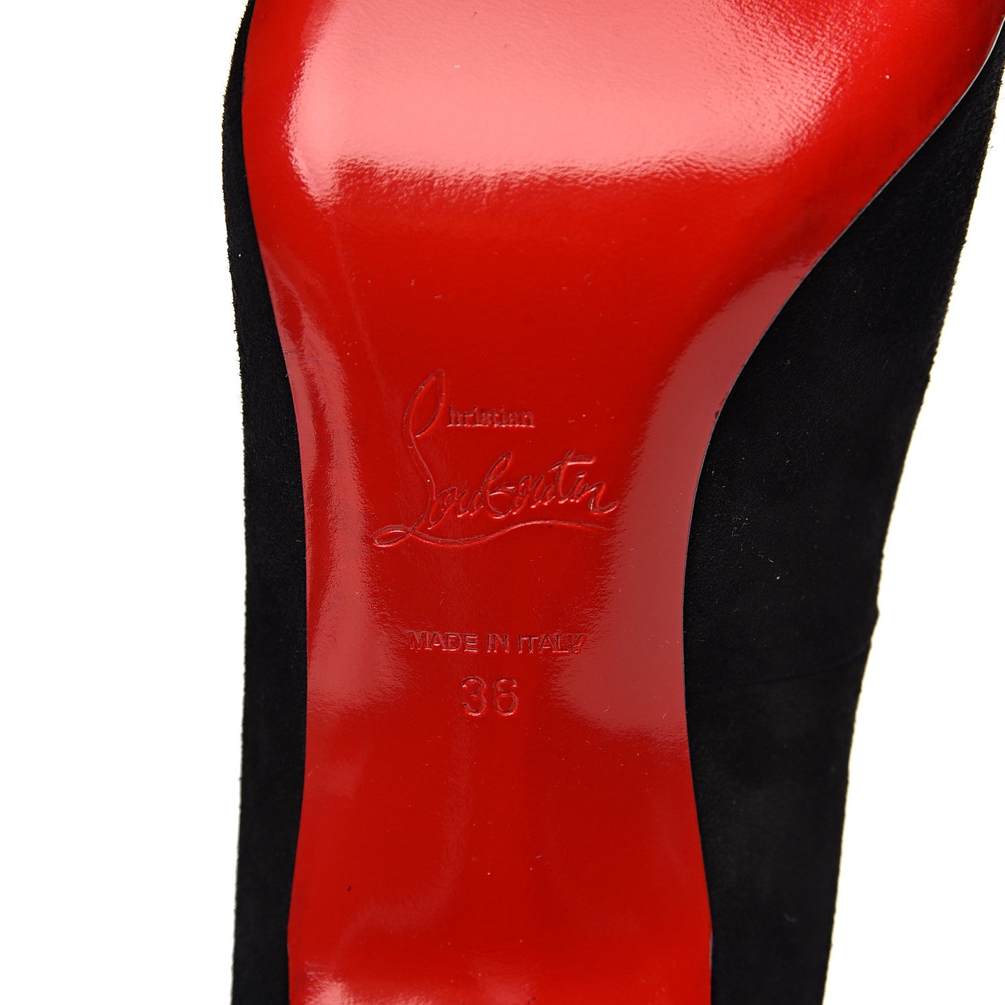Veau Velours Ron Ron 85 Pumps 36 Black