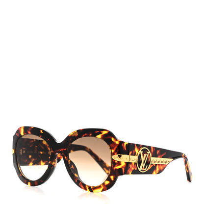 Louis Vuitton Acetate Paris Texas Sunglasses Z1133W Dark Tortoise 1 of 8