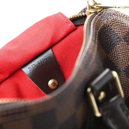 Louis Vuitton Damier Ebene Speedy Bandouliere 25 9 of 9
