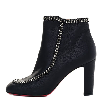 Christian Louboutin Calf Morphee Catenabontina 85 Booties 40 Black 1 of 8