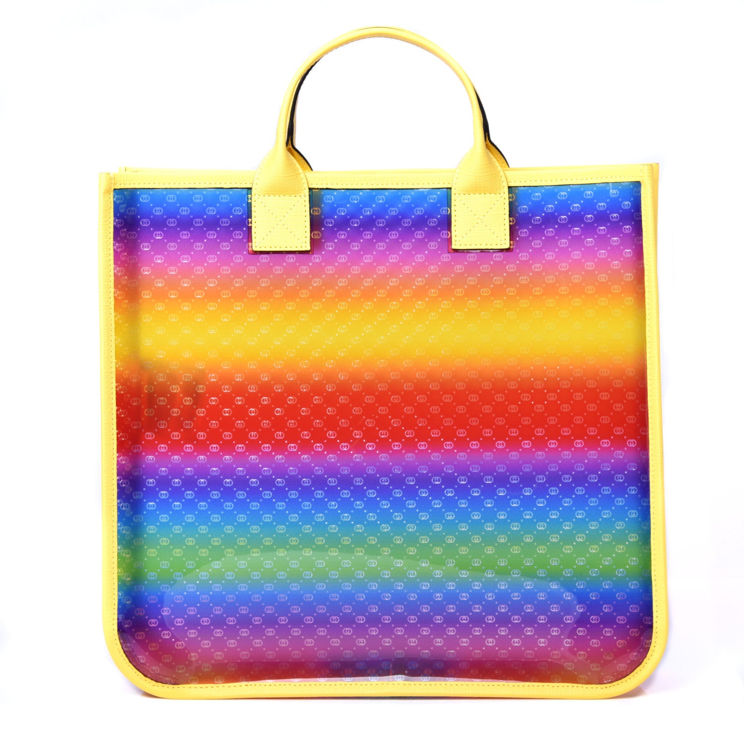 Gucci Textured Vinyl Kids GG Tote Multicolor 1 of 9