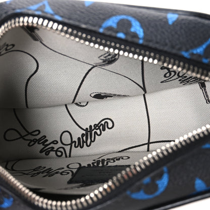 Louis Vuitton Monogram Iridescent Trocadero Wearable Wallet Black 4 of 8