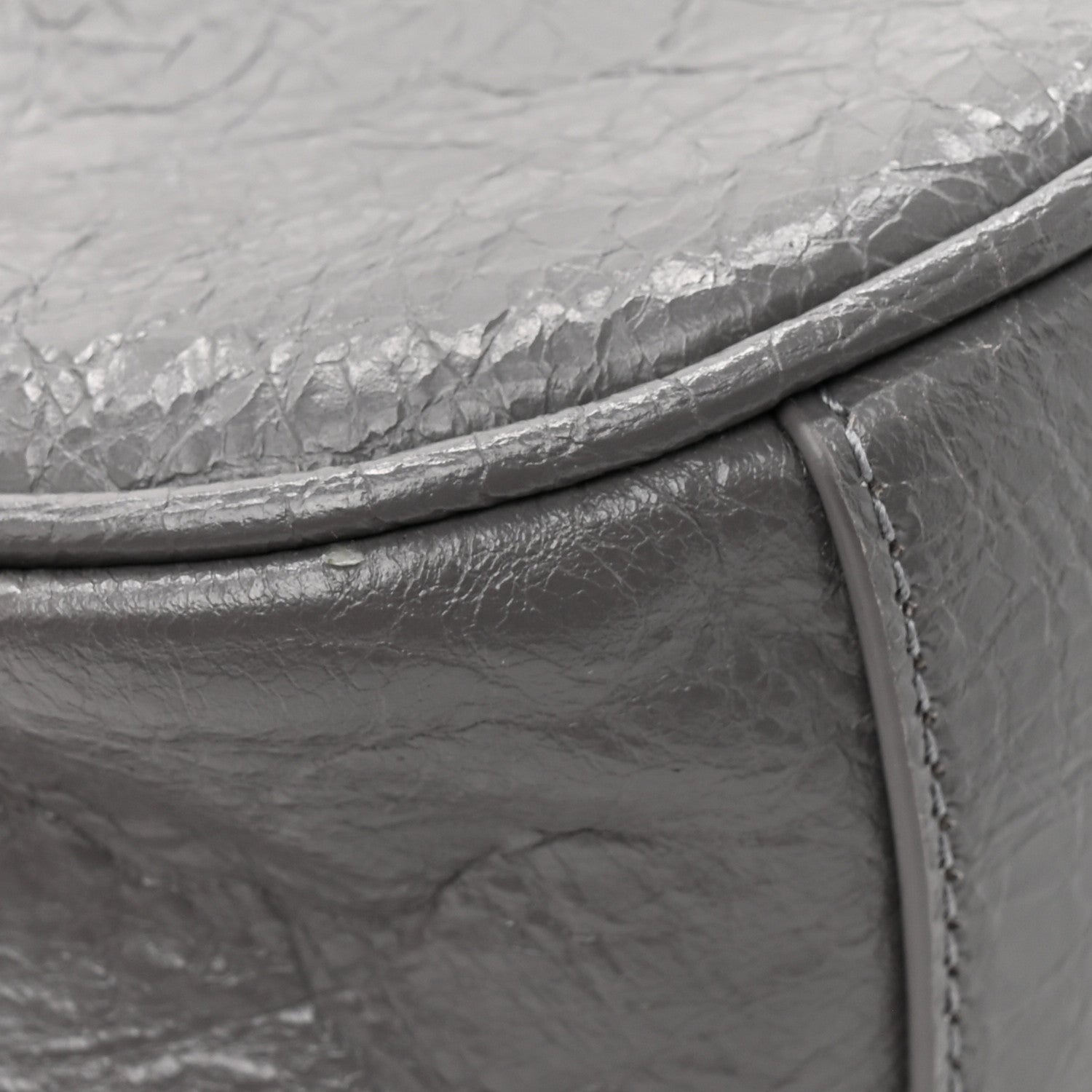 Balenciaga Agneau Arena Le Cagole Shoulder Bag XS Dark Grey 13 of 13