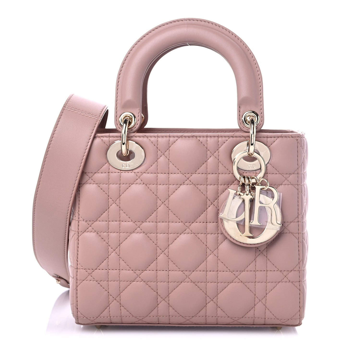 Lambskin Cannage Lady Dior Fard