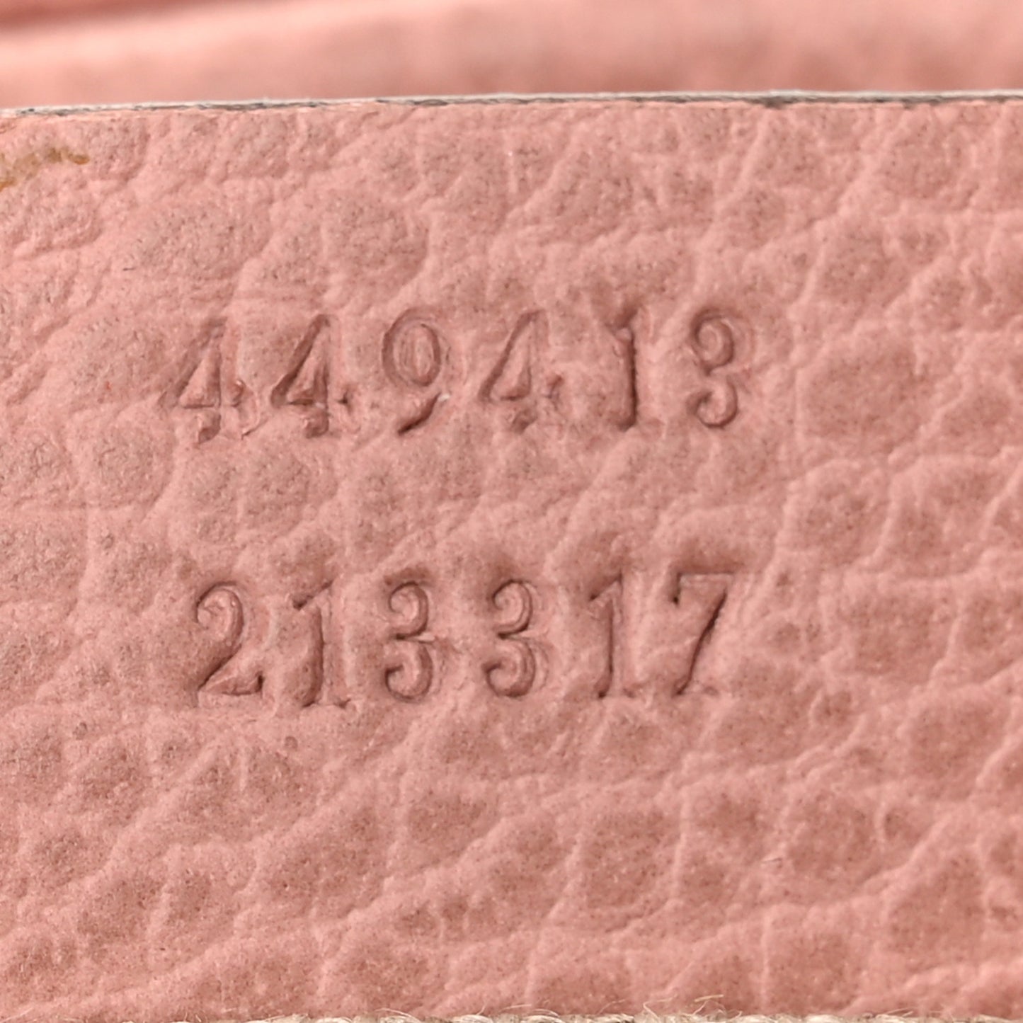 Monogram Mini Bree Messenger Bag Beige Soft Pink