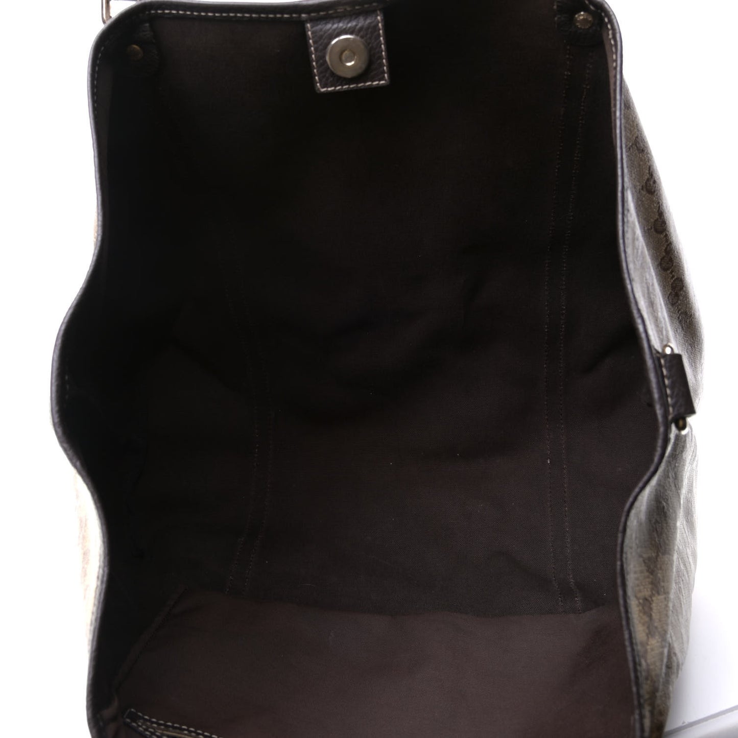 Crystal Monogram Large Joy Tote Beige Ebony Testa di Moro