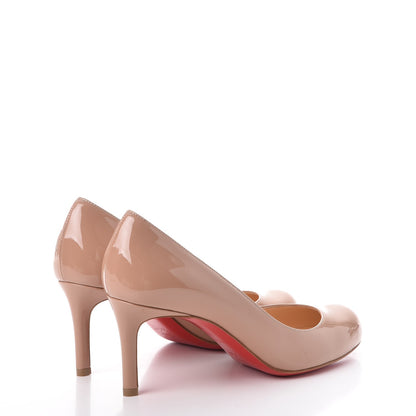 Christian Louboutin Patent Simple 70 Pumps 36.5 Nude 4 of 8