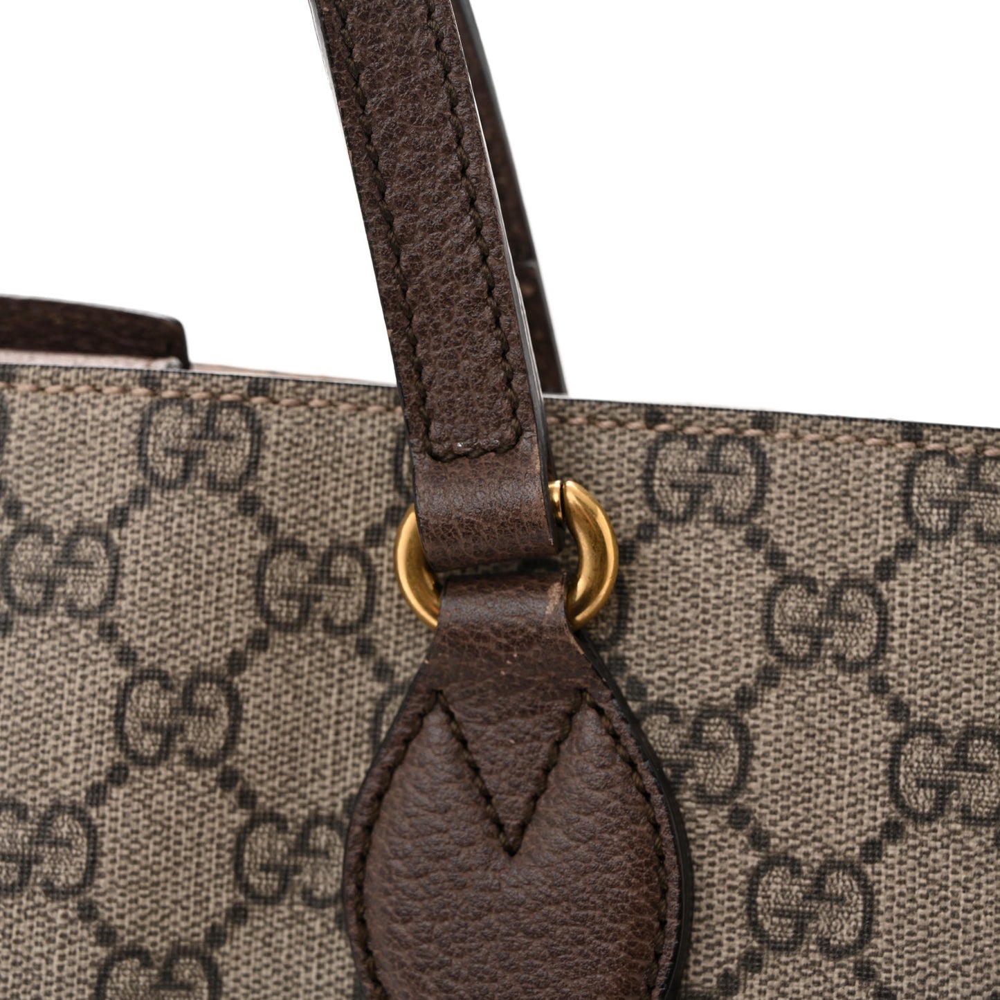 Soft GG Supreme Monogram Courrier Medium Crossbody Tote Beige New Acero