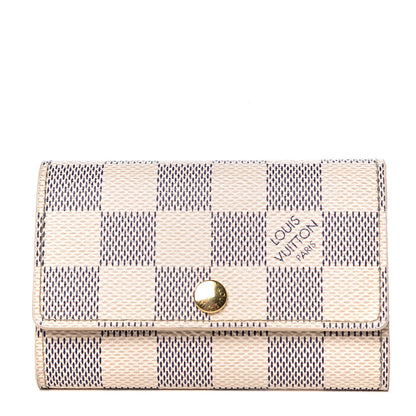 Louis Vuitton Damier Azur Multicles 6 Key Holder 1 of 8