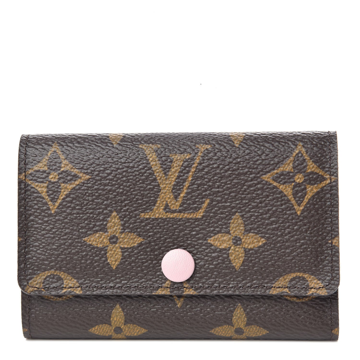 Louis Vuitton Monogram Multicles 6 Key Holder Rose Ballerine 1 of 8