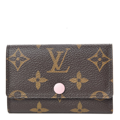 Louis Vuitton Monogram Multicles 6 Key Holder Rose Ballerine 1 of 8