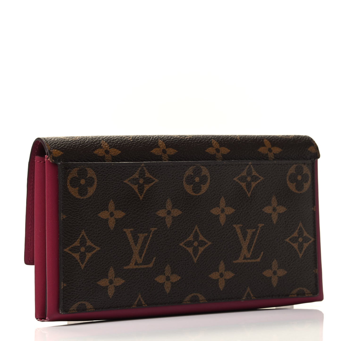Monogram Flore Wallet Fuchsia