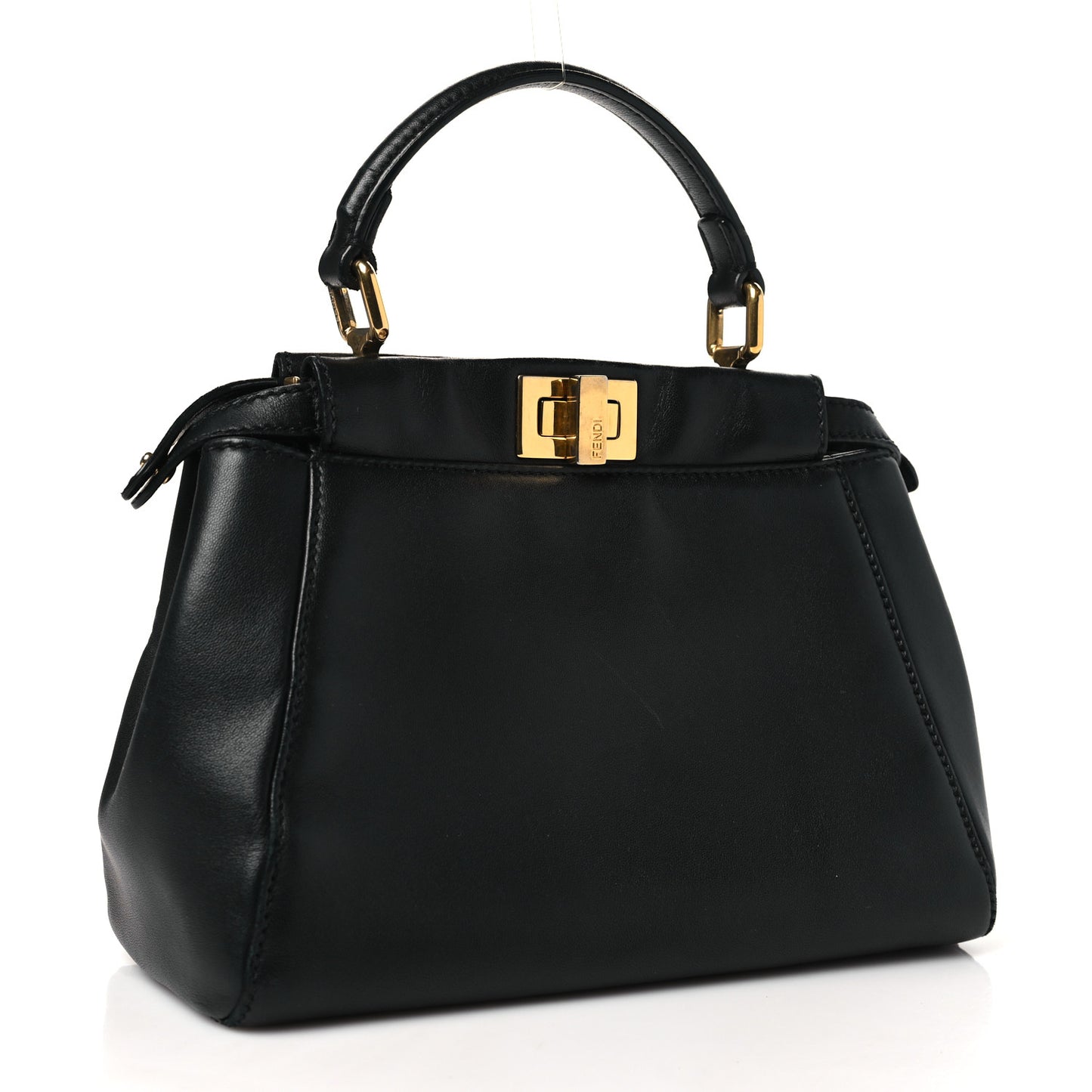 Nappa Mini Peekaboo Iconic Satchel Black