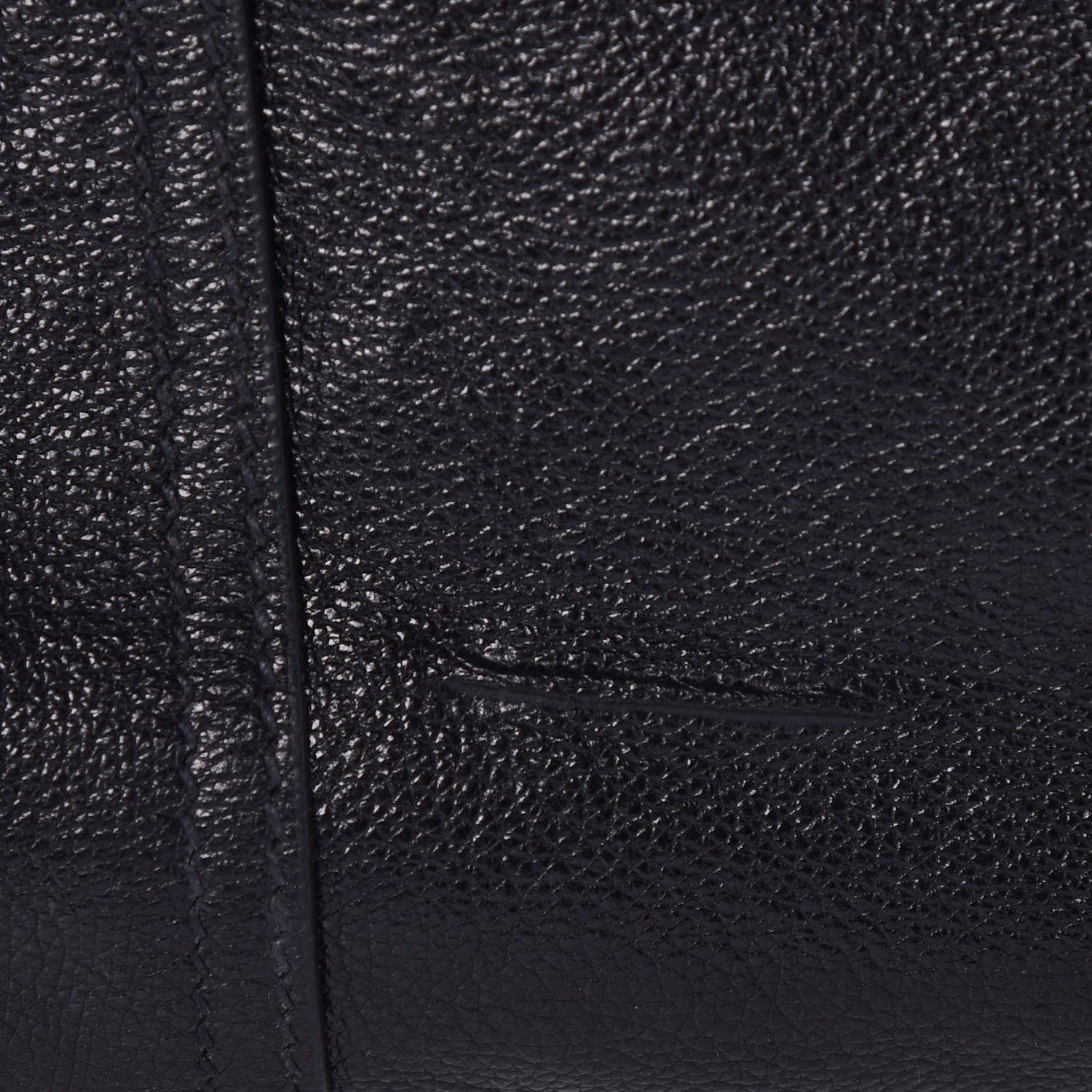 Prada Glace Calf Etiquette Hobo Black 9 of 9