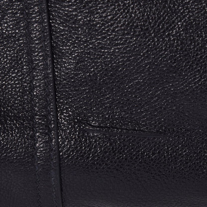 Prada Glace Calf Etiquette Hobo Black 9 of 9