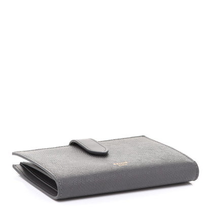 Celine Grained Calfskin Medium Multifunction Strap Wallet Grey 4 of 9