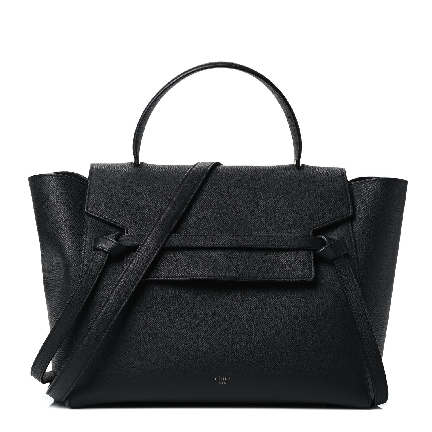 Celine Grained Calfskin Nano Belt Bag Black 1 of 4