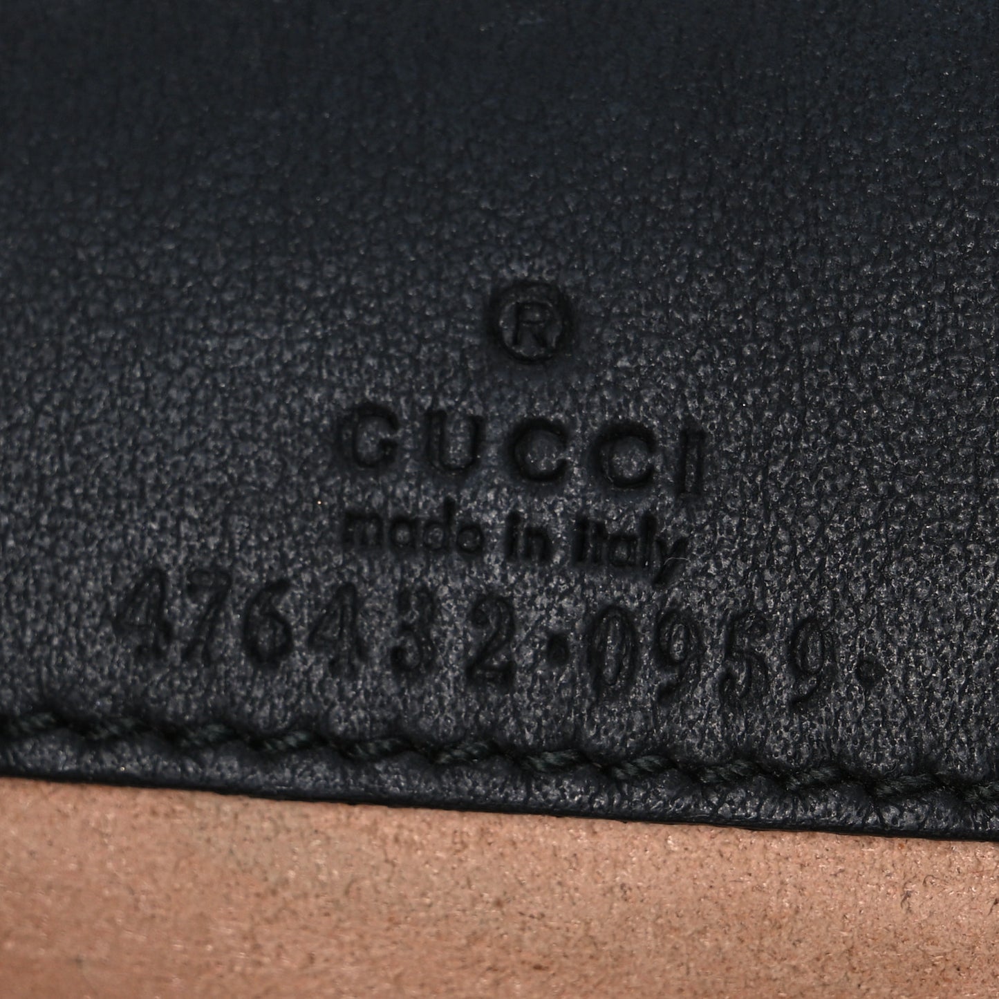 Suede Super Mini Dionysus Shoulder Bag Black