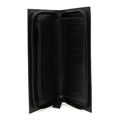 Bottega Veneta Nappa Intrecciato Zip Wallet Black 5 of 8