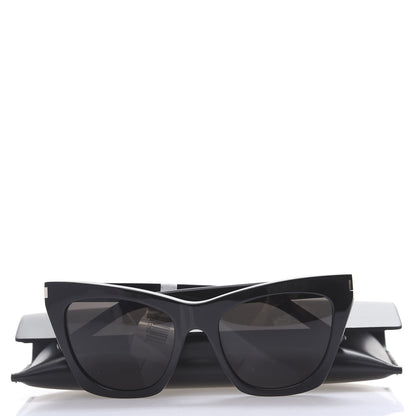 Saint Laurent New Wave SL214 Kate Cat Eye Sunglasses Black 7 of 7