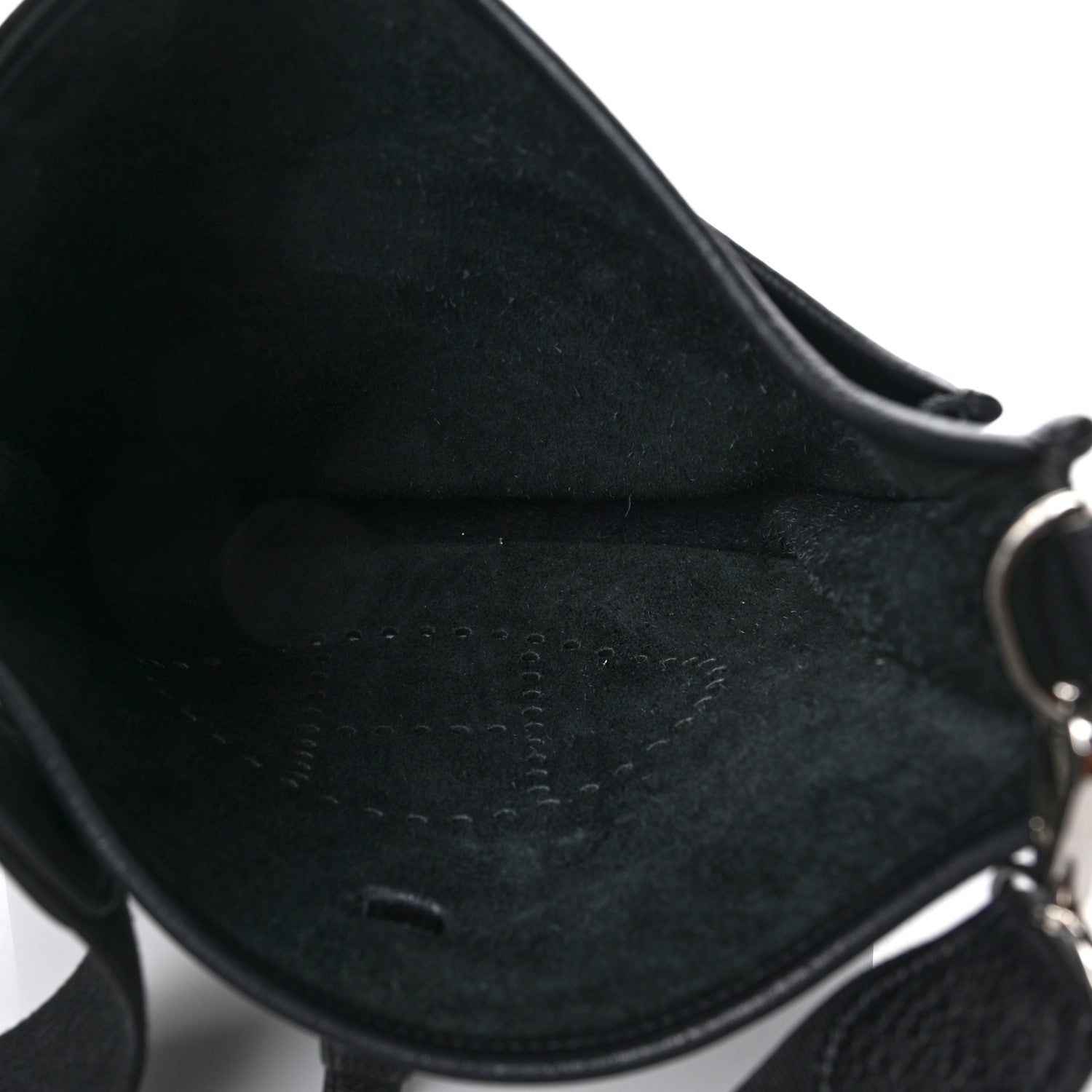 Hermes Taurillon Clemence Evelyne III GM Black 4 of 8