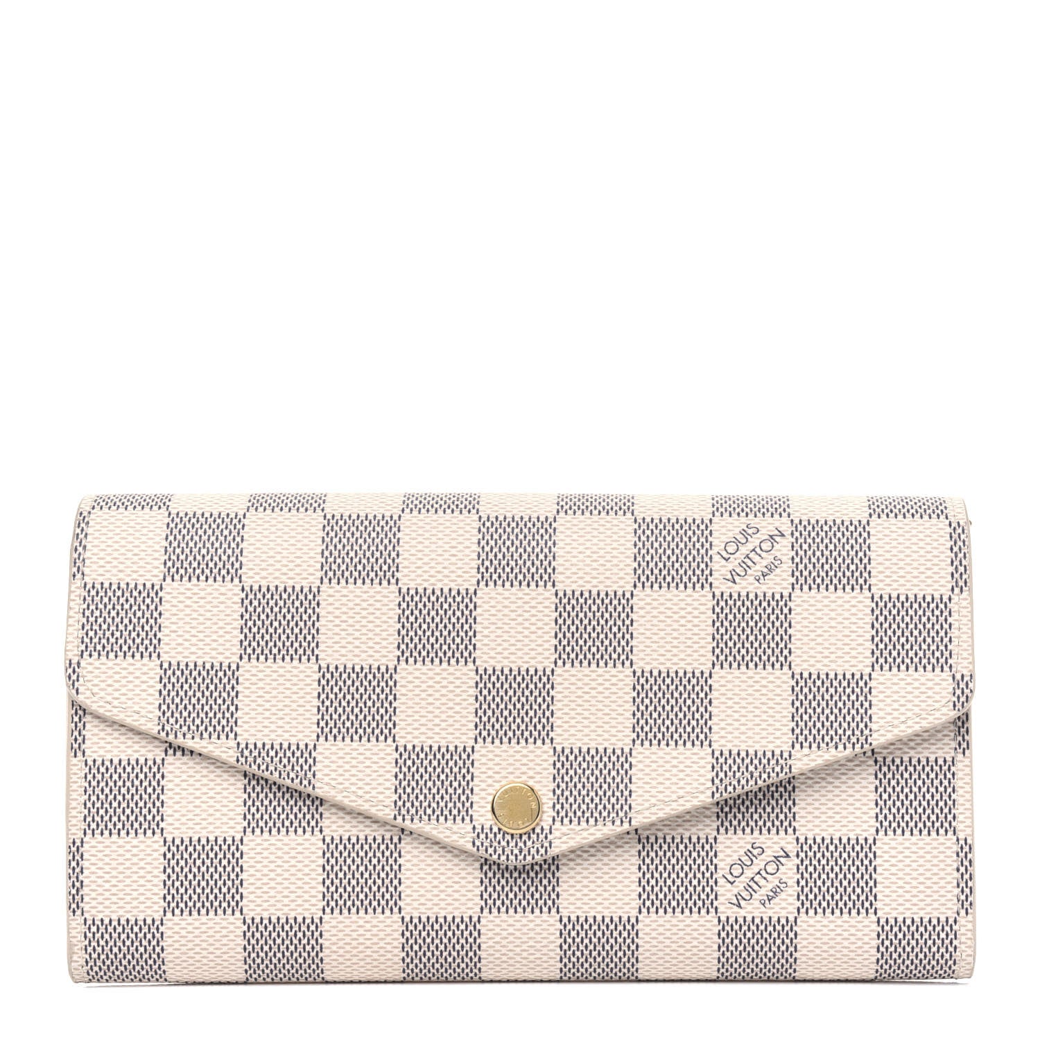 Louis Vuitton Damier Azur Sarah Wallet NM 1 of 6