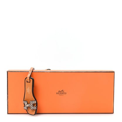 Hermes Lizard Butler Calfskin Hunter Oran Nano Bag Charm Ombre 5 of 5