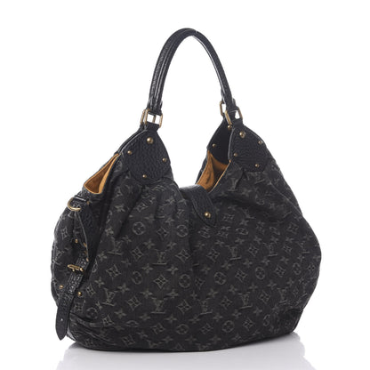 Louis Vuitton Denim Mahina XL Black 2 of 11