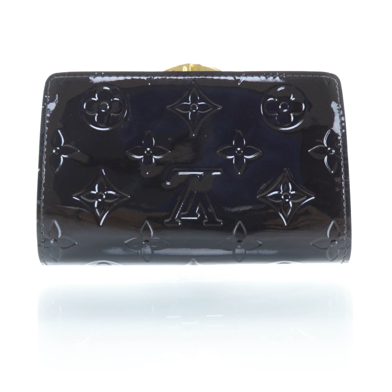 Louis Vuitton Vernis French Purse Wallet Amarante 2 of 11