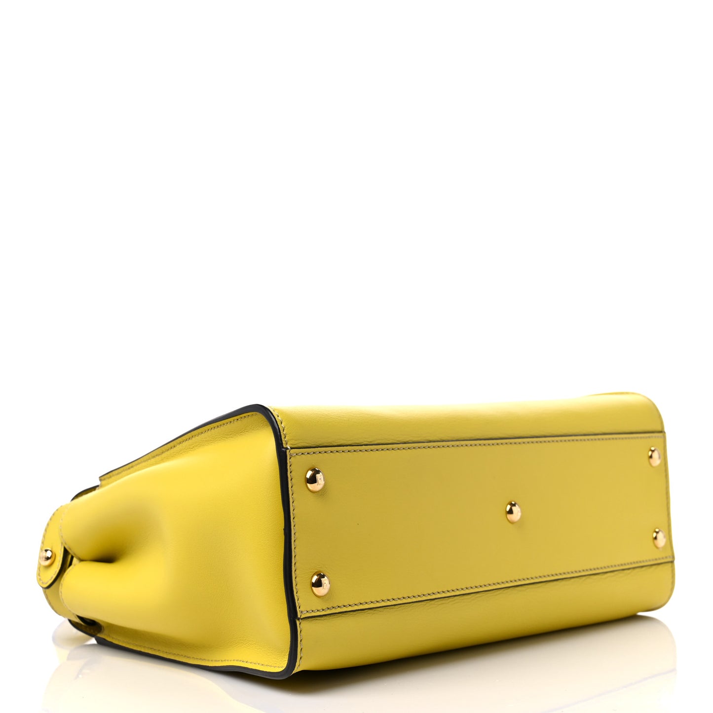 Vitello Seta Medium Peekaboo Iconic Satchel Cedro