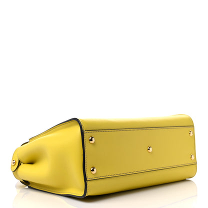 Fendi Vitello Seta Medium Peekaboo Iconic Satchel Cedro 4 of 9