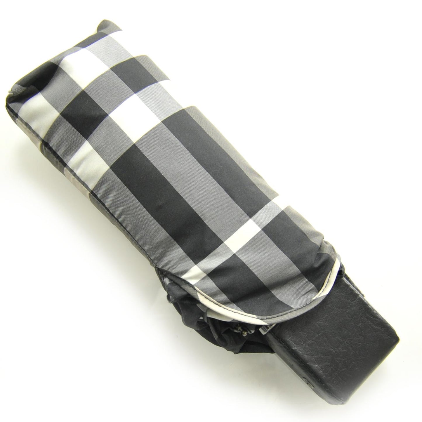 Compact Beat Check Umbrella Grey